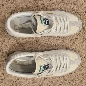 Puma men's roma, Size 9.5, White Grey.